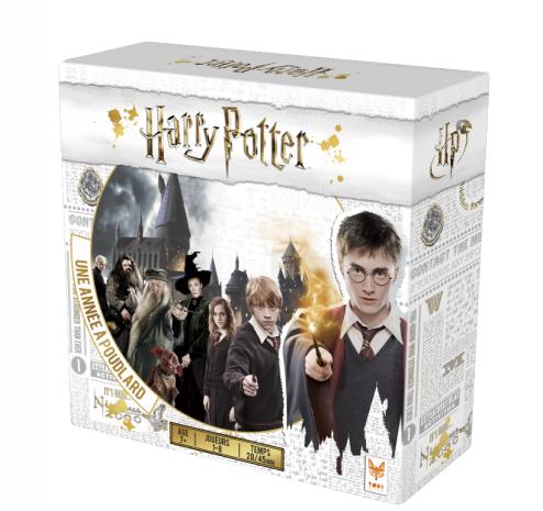 Boîte du jeu 'Harry Potter - Une année à Poudlard'