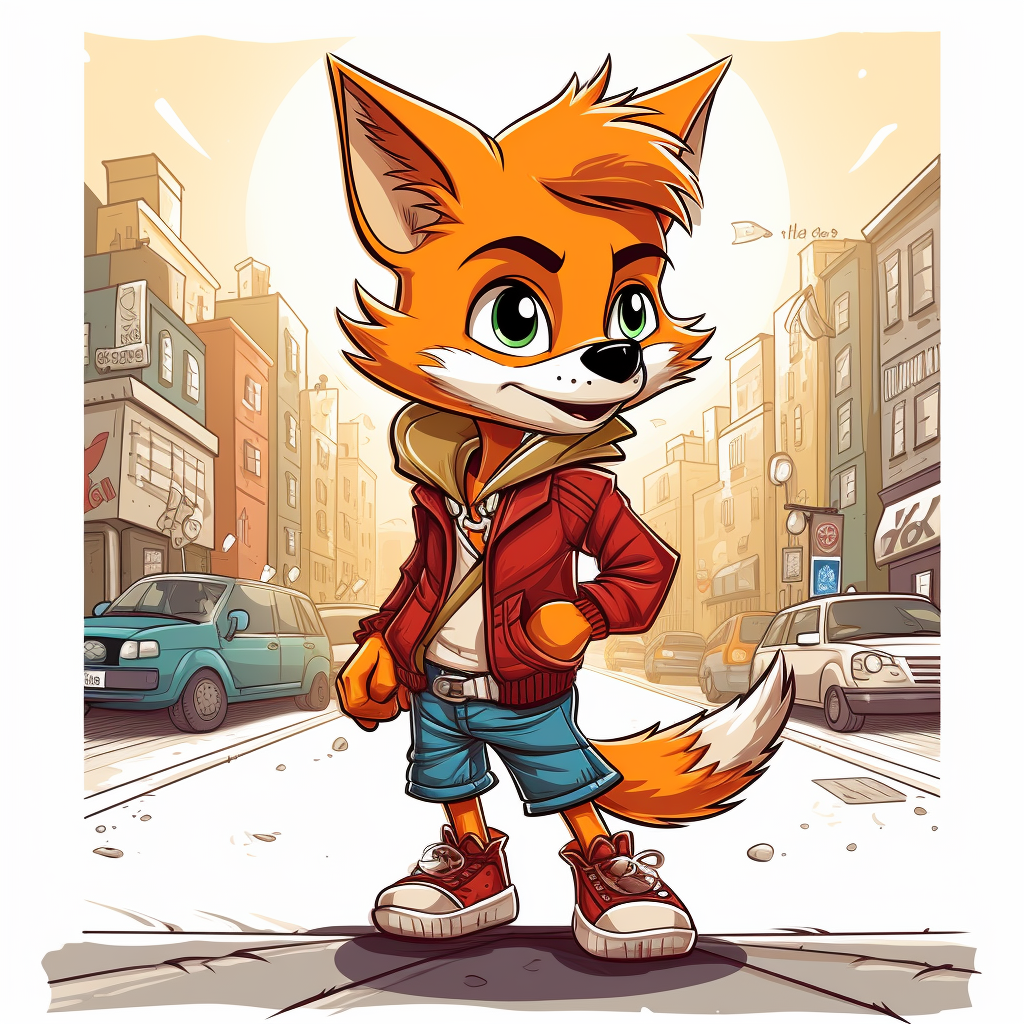 renard dessin anime